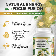 Close-up of GreeNatr bottle and pills for brain health