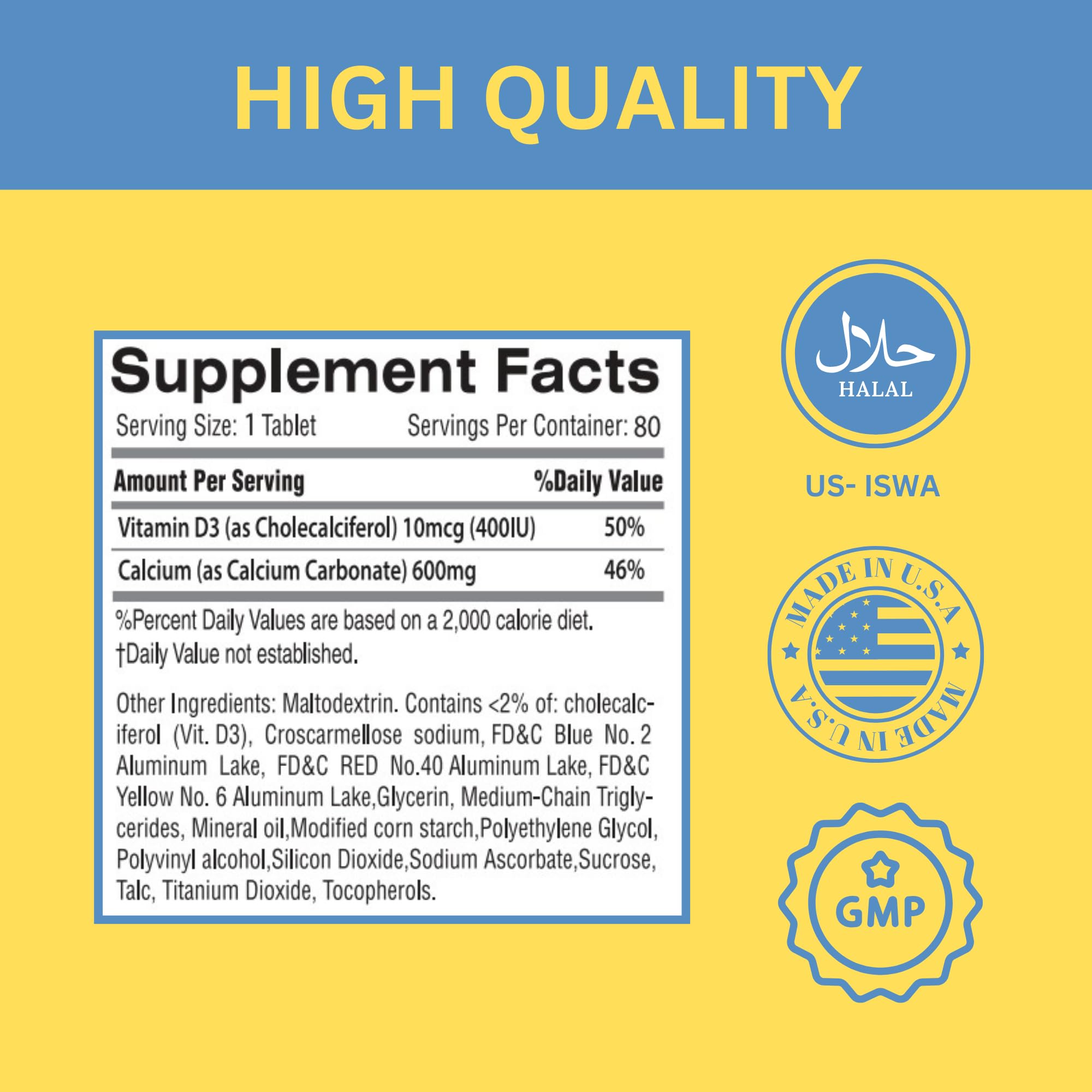 Green Field Nutritions tablets shown with small size for easy daily dosing.