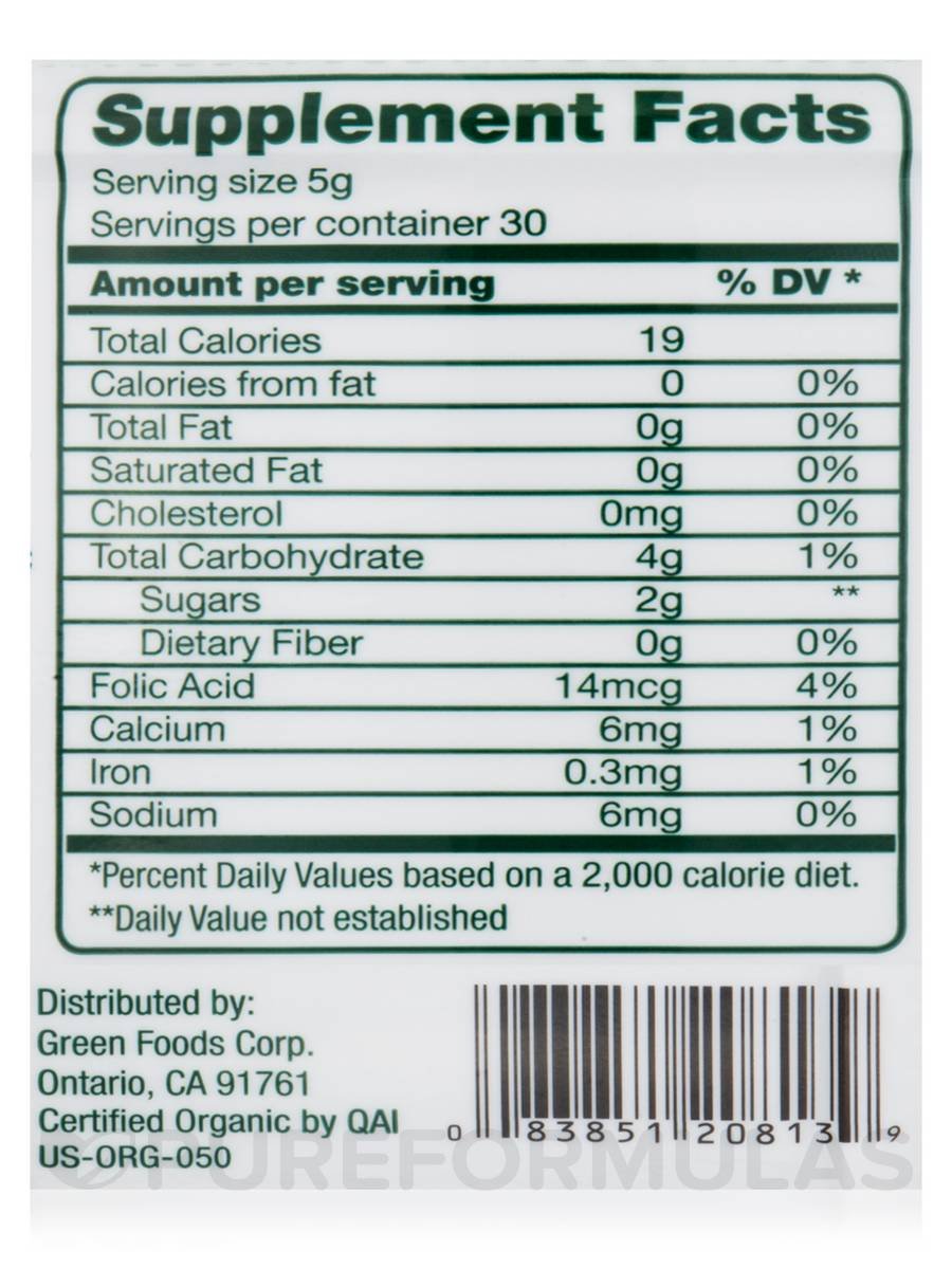 Green Foods Beet Essence packaging communicates a clean organic option.
