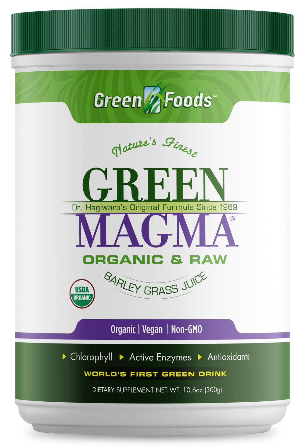 Green Foods Green Magma organic barley grass powder ready to mix for daily vitality