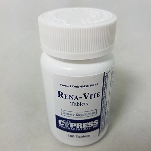 Green Hills Rena-Vite tablets bottle for daily vitamin support and energy metabolism
