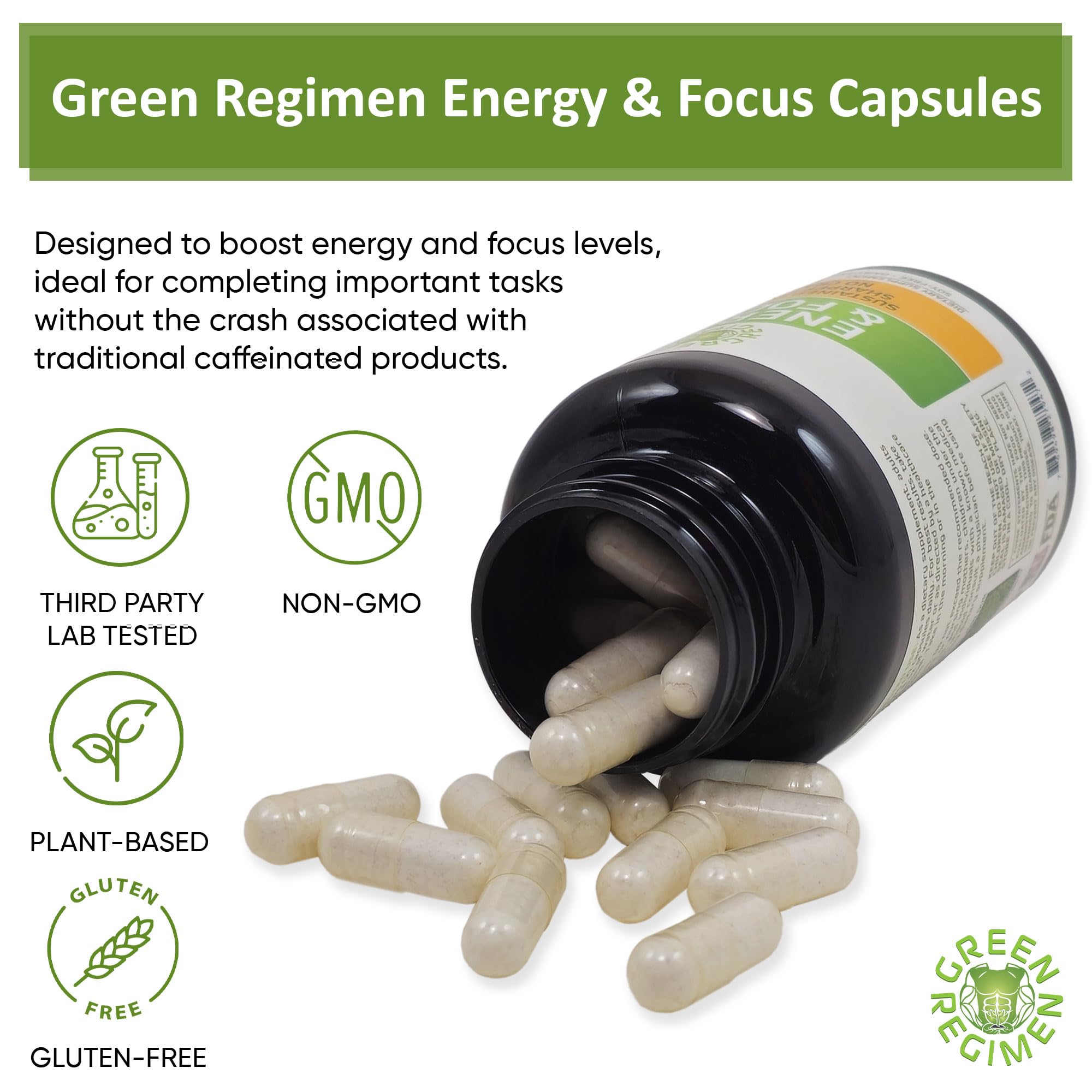 Green Regimen ingredients panel hints at quality and purity