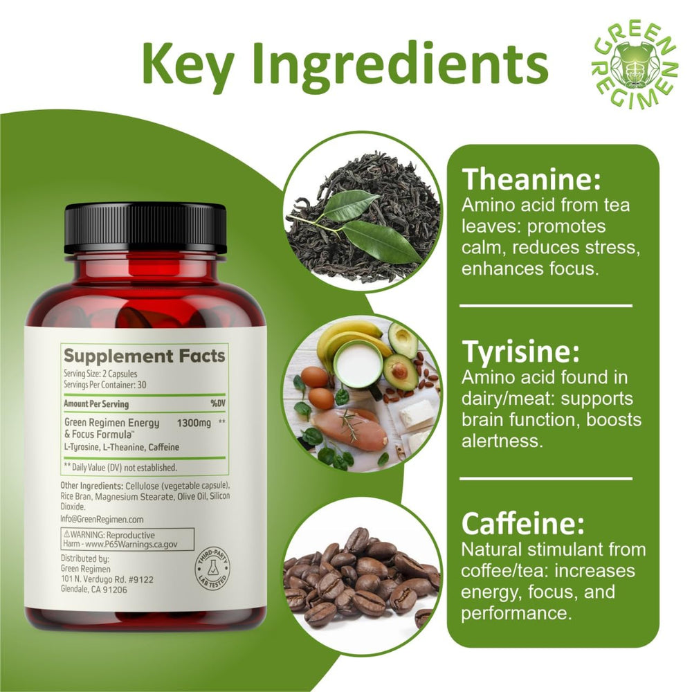 Green Regimen vegan non-GMO label highlights clean formula