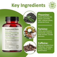 Green Regimen vegan non-GMO label highlights clean formula