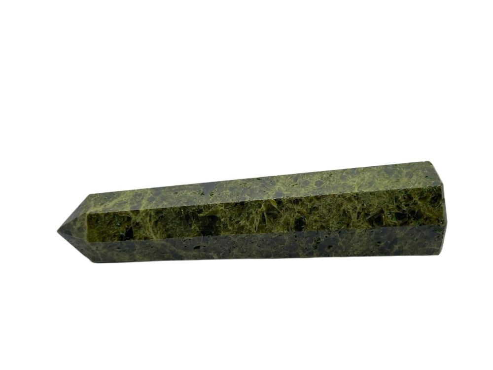 Wholesale Gem Shop green tourmaline obelisk 3inch natural veins add character