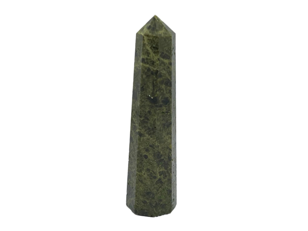 Wholesale Gem Shop green tourmaline obelisk 3inch spiritual pedestal ideal for meditation