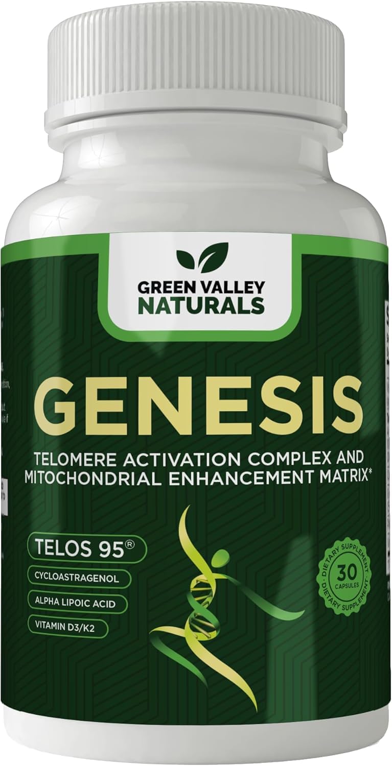Astragalus extract highlight within Genesis Telomere formula