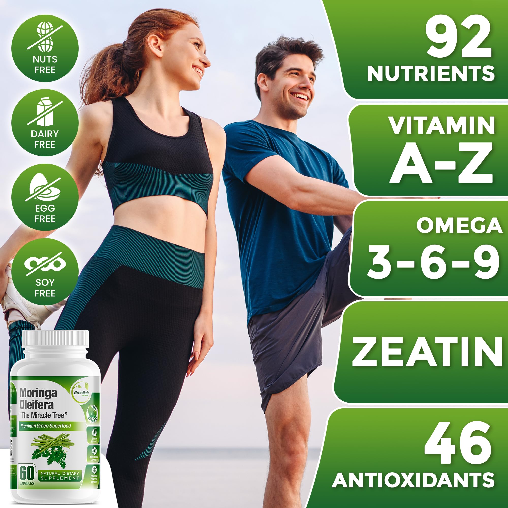 GreeNatr Bundle packaging shows complementary trio for wellness