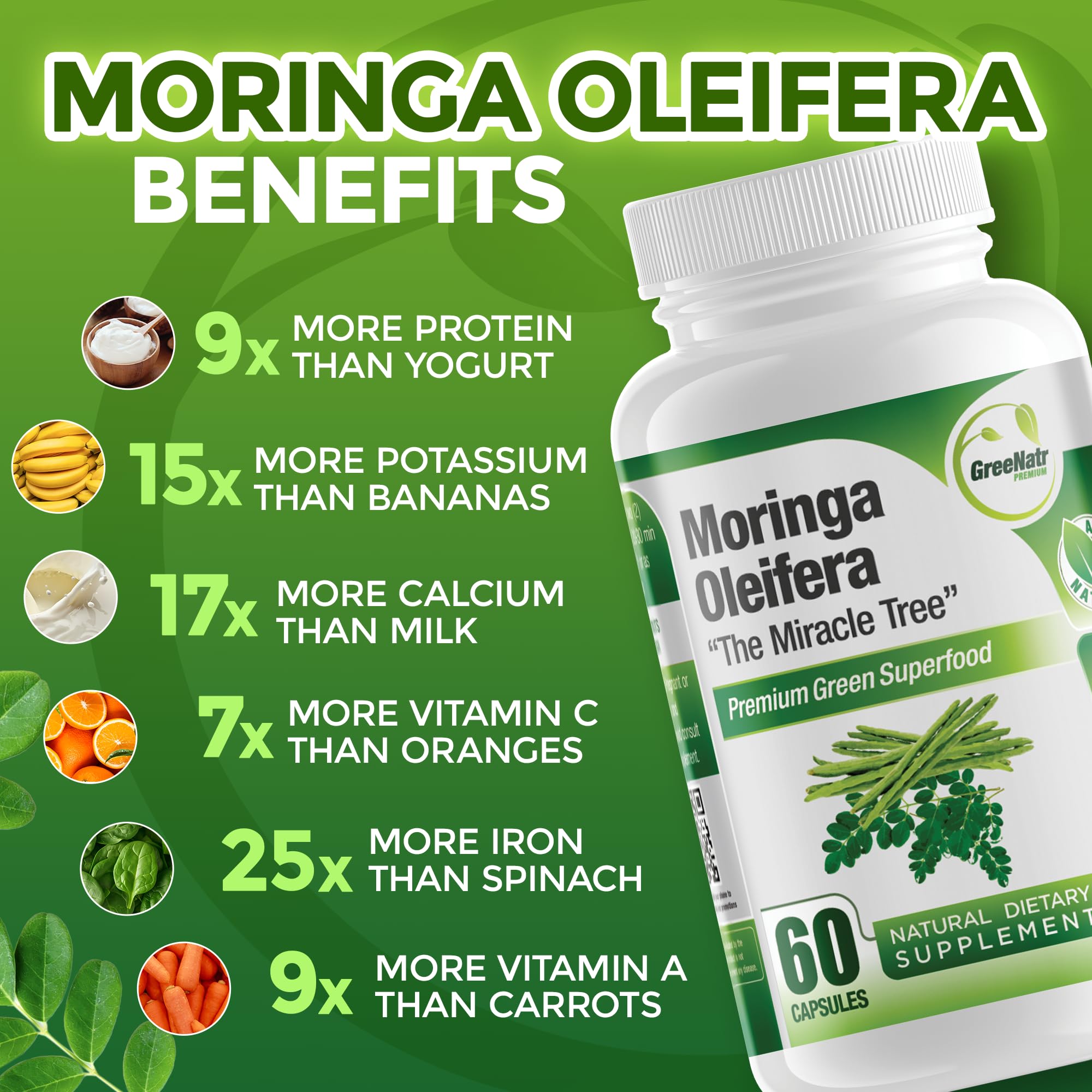 GreeNatr Panax Ginseng roots suggest vitality and stamina