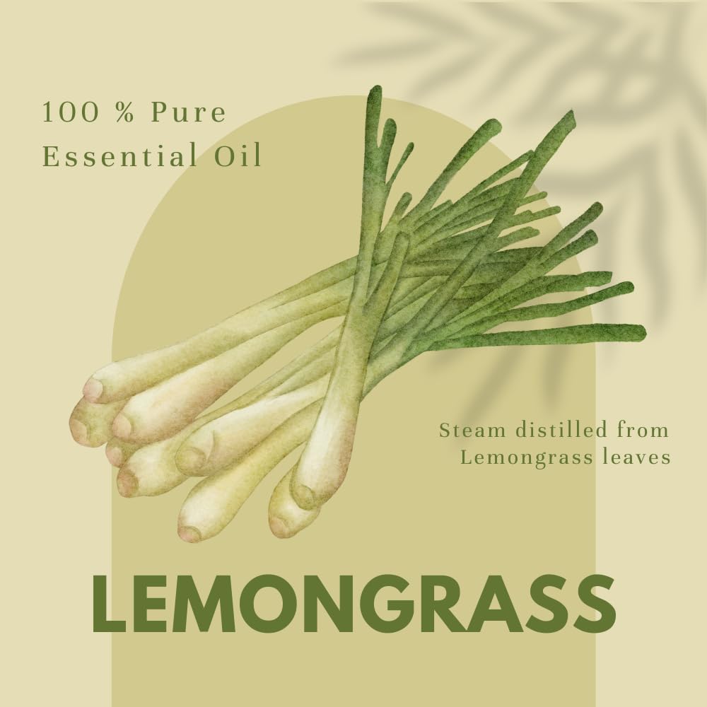 GreenHealth Lemongrass essential oil aroma uplifting any room or studio.