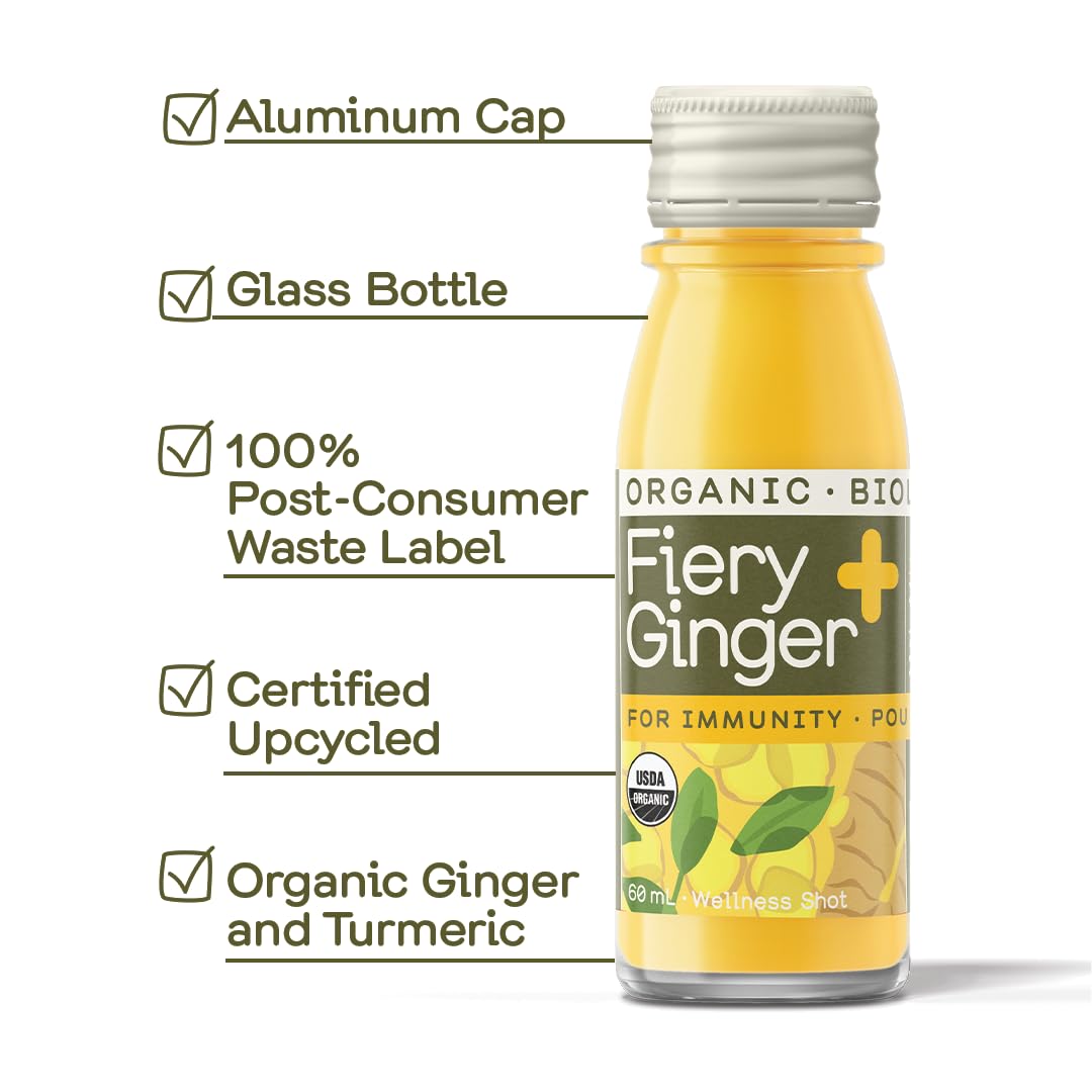 Greenhouse Juice Co Citrus-boost Shot bottle with oregano and pepper notes for flavor and absorption.
