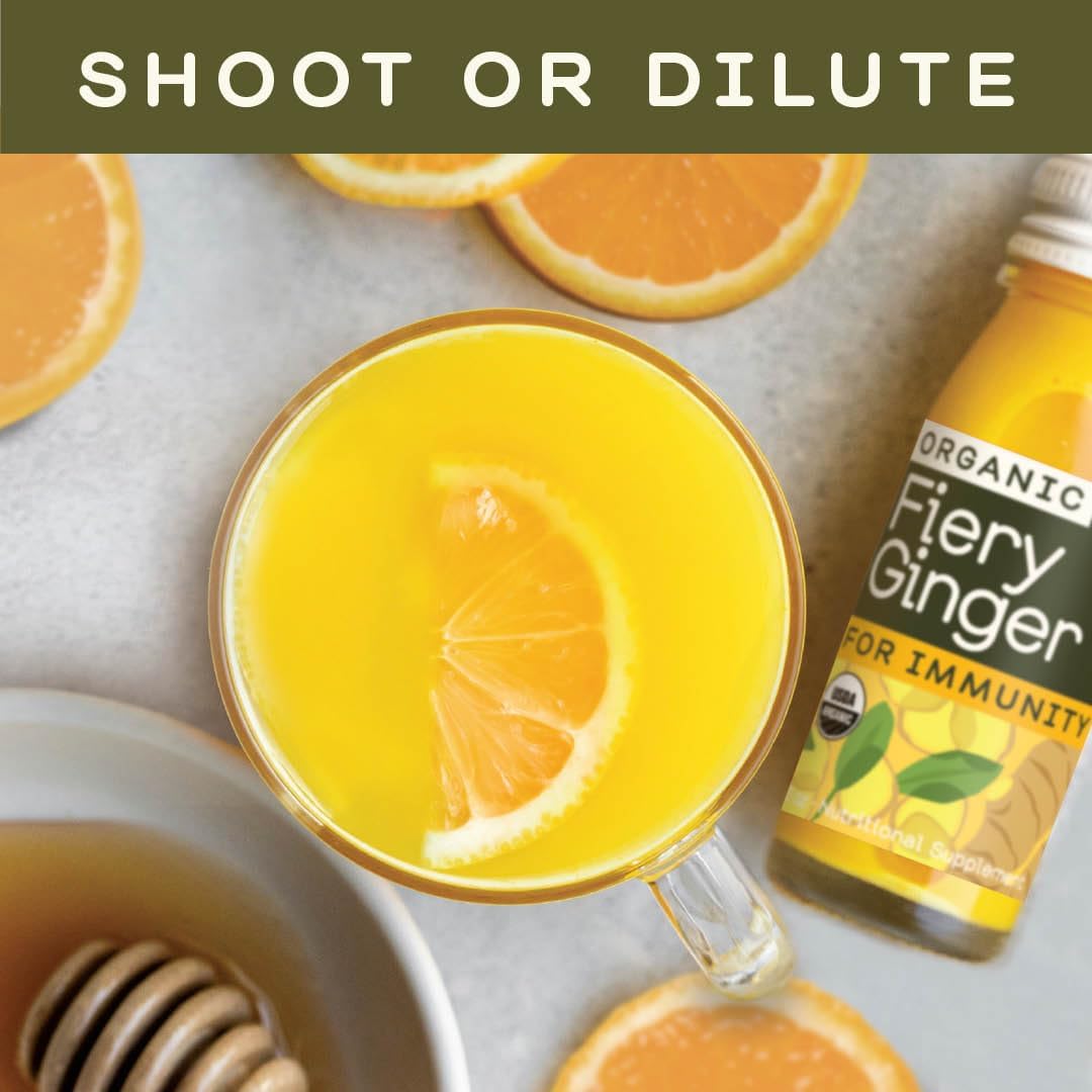 Greenhouse Juice Co On-the-go shot in glass bottle TSA-friendly for travel.
