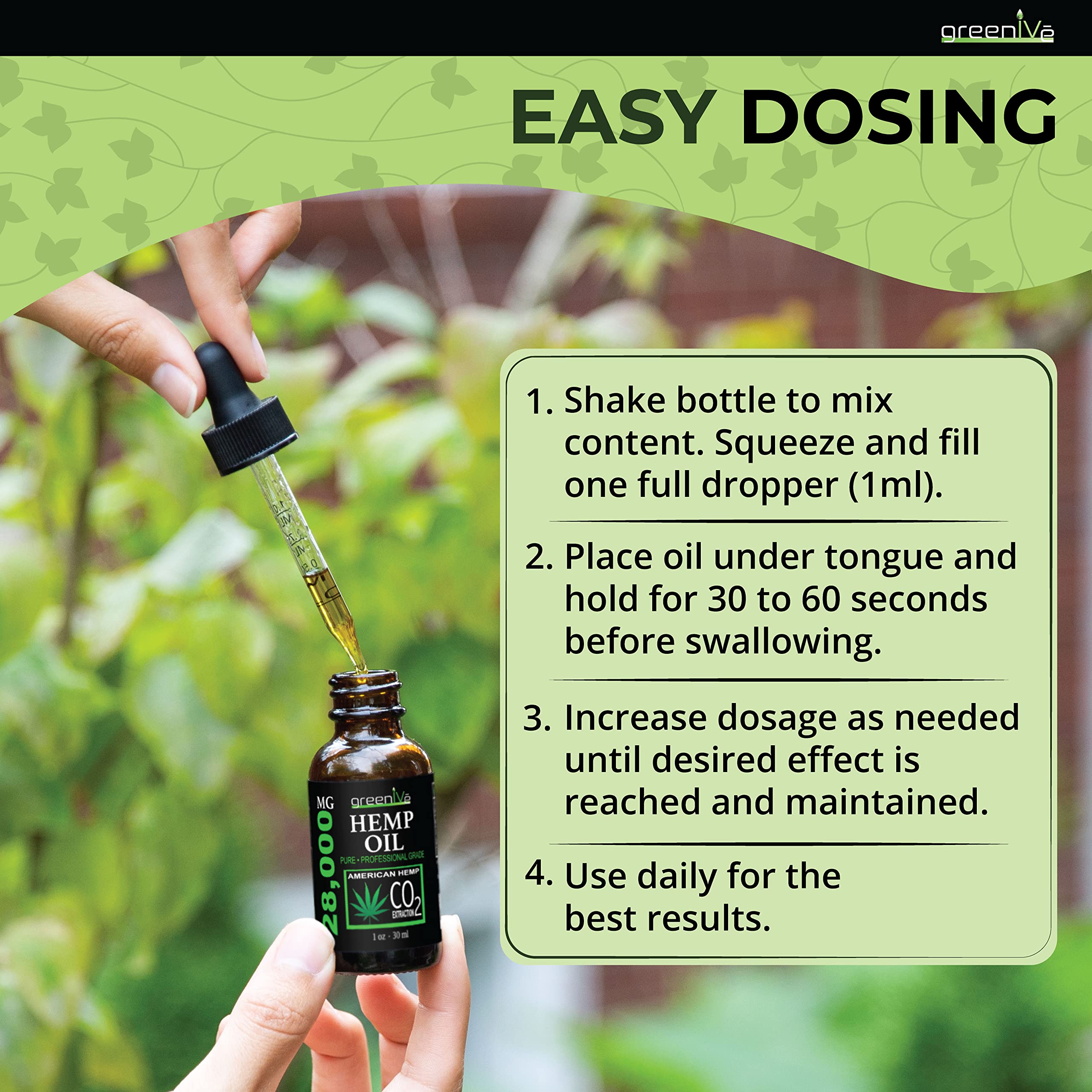 GreenIVe 4-pack packaging offers convenient multi-bottle option.