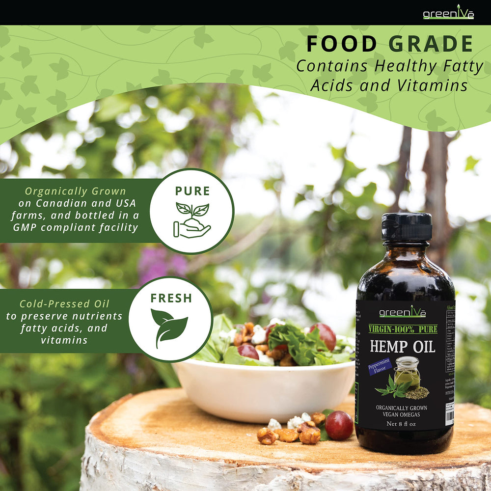 GreenIVe bottle featuring vitamin E and antioxidants for nourishment