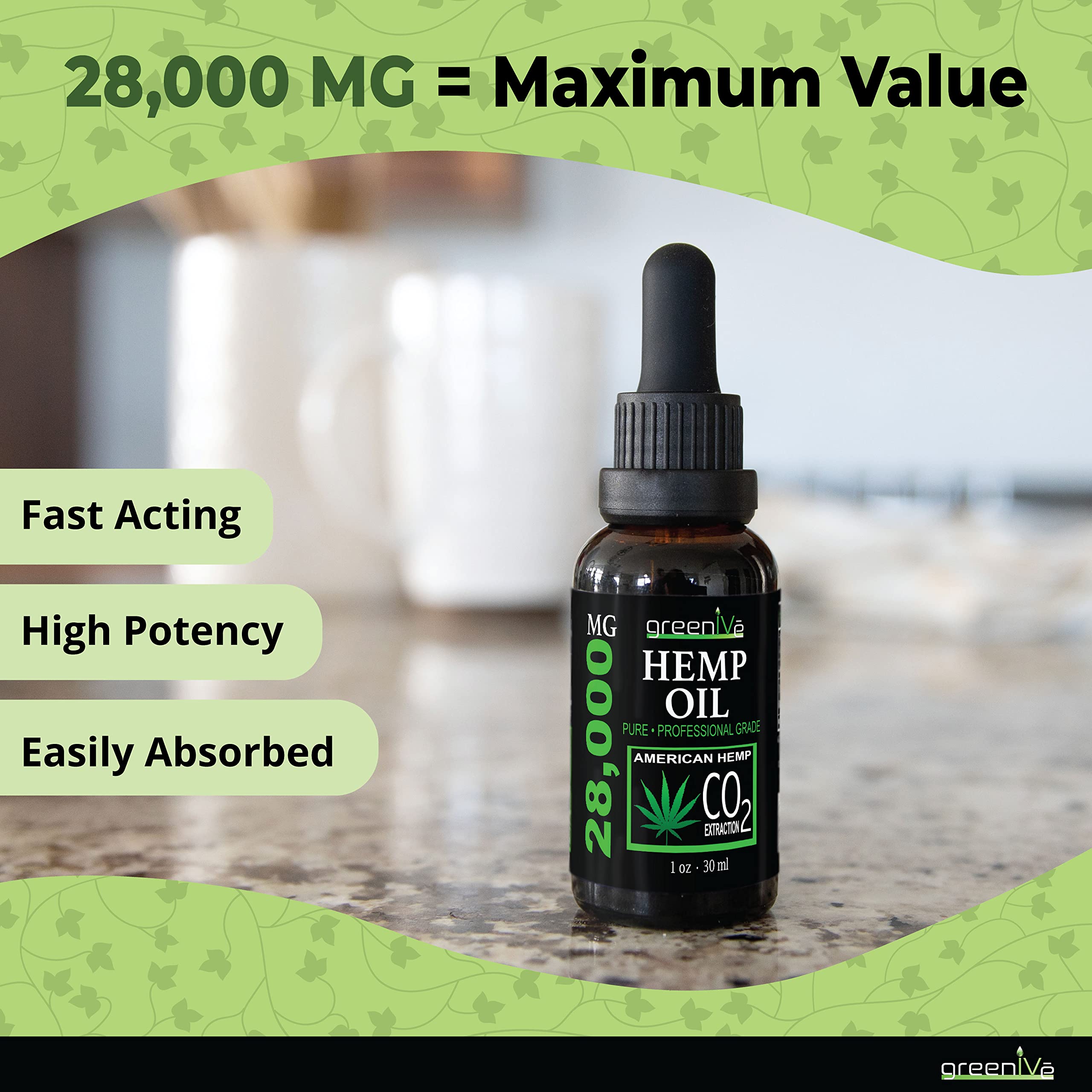 GreenIVe omega-3-6-9 rich oil supports a balanced fatty-acid profile.