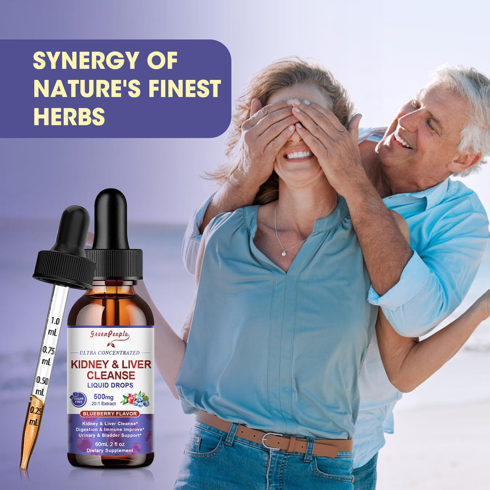 GreenPeople alcohol-free liquid formula with dropper for flexible dosing.