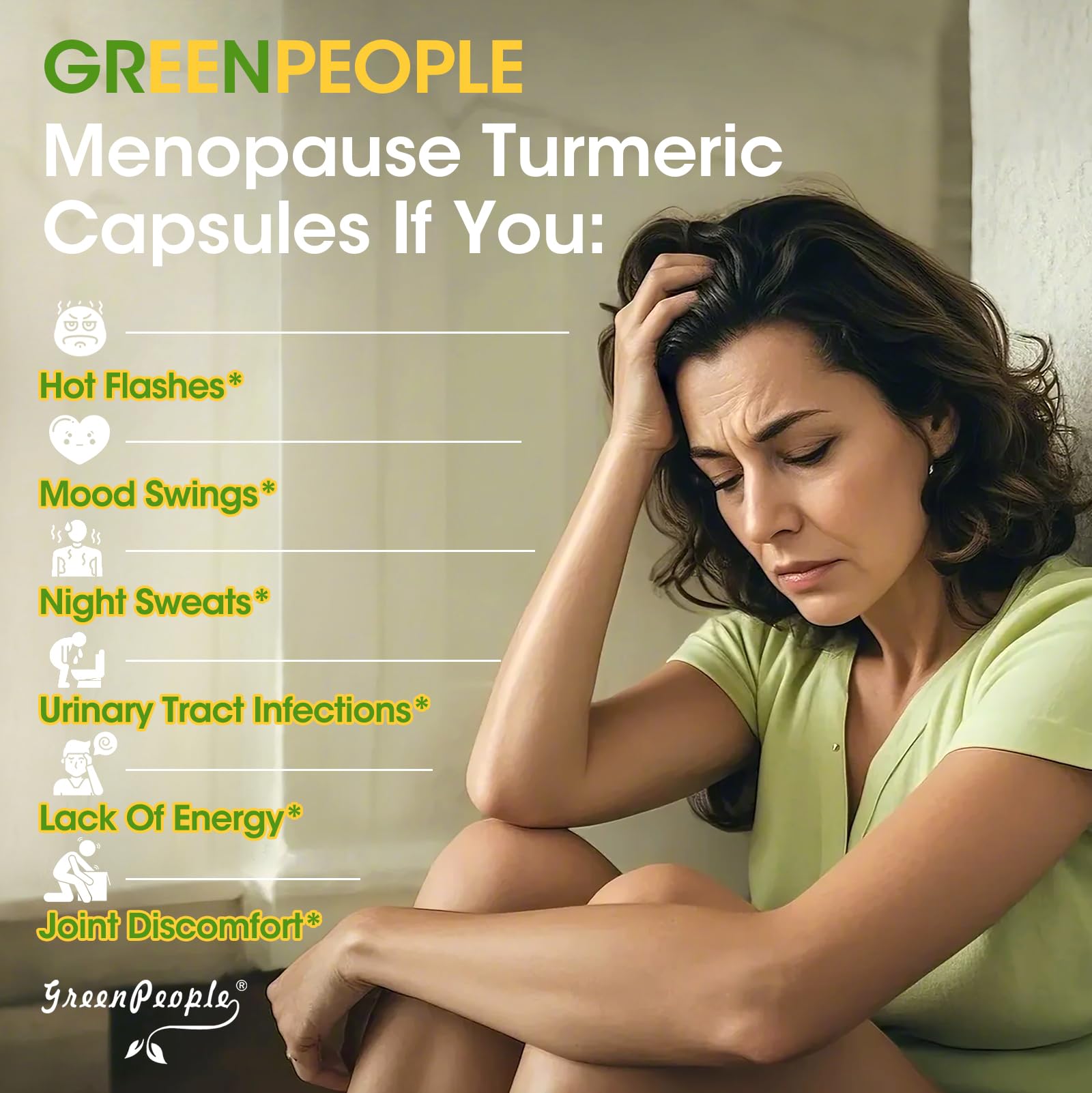 GreenPeople bottle with spoon imagery implies easy daily dosage.