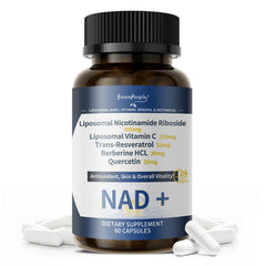 GreenPeople Liposomal NAD supplement bottle for daily NAD+ support