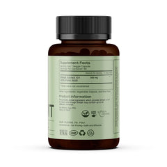 GREEN'S BEST Shilajit capsules packaging closeup highlighting organic extract.