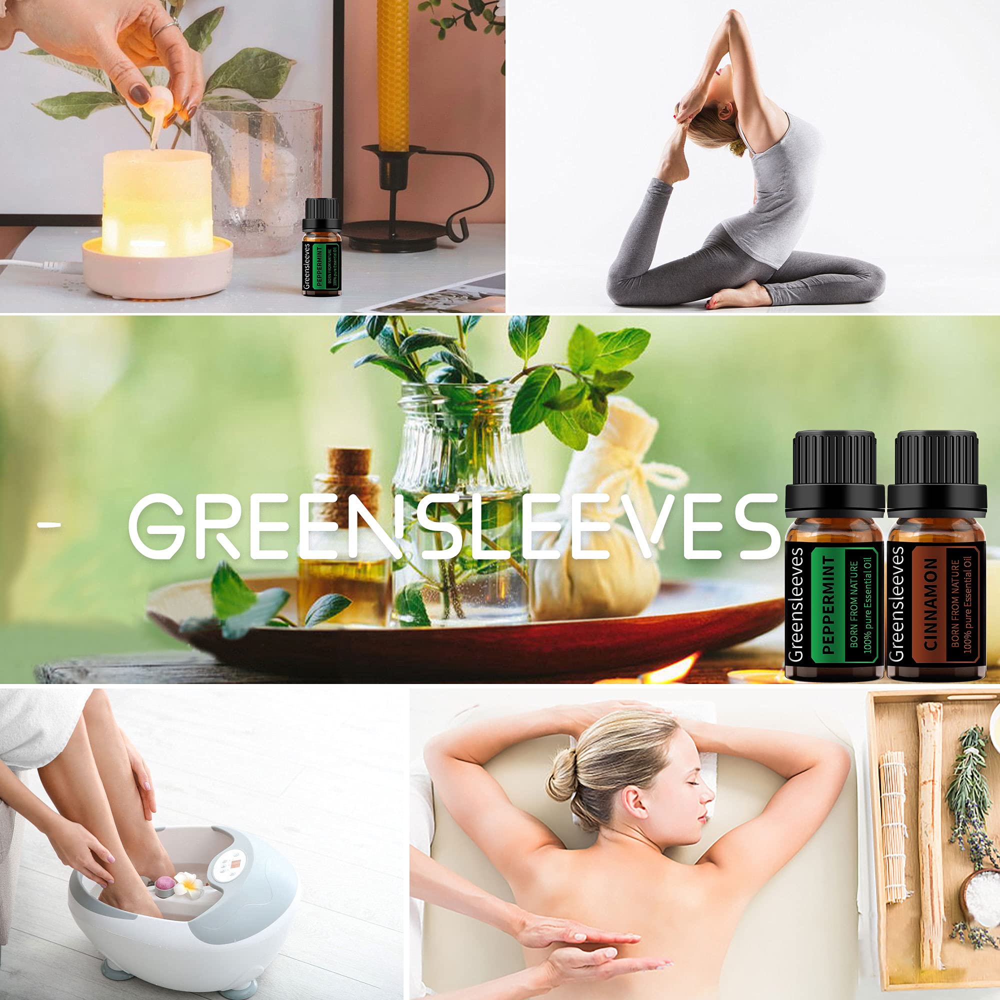 GREENSLEEVES oils for candles, soaps, and baths.
