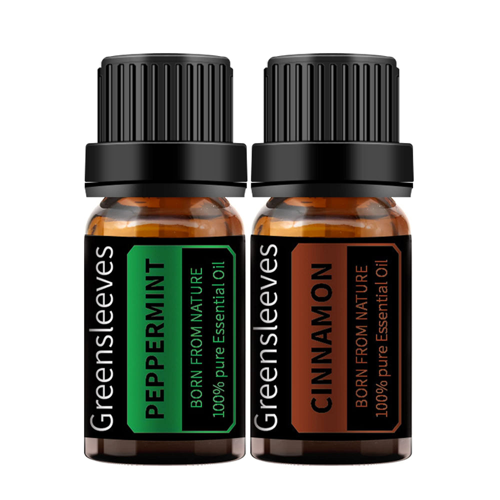 GREENSLEEVES diffuser scene with cinnamon and peppermint oils.