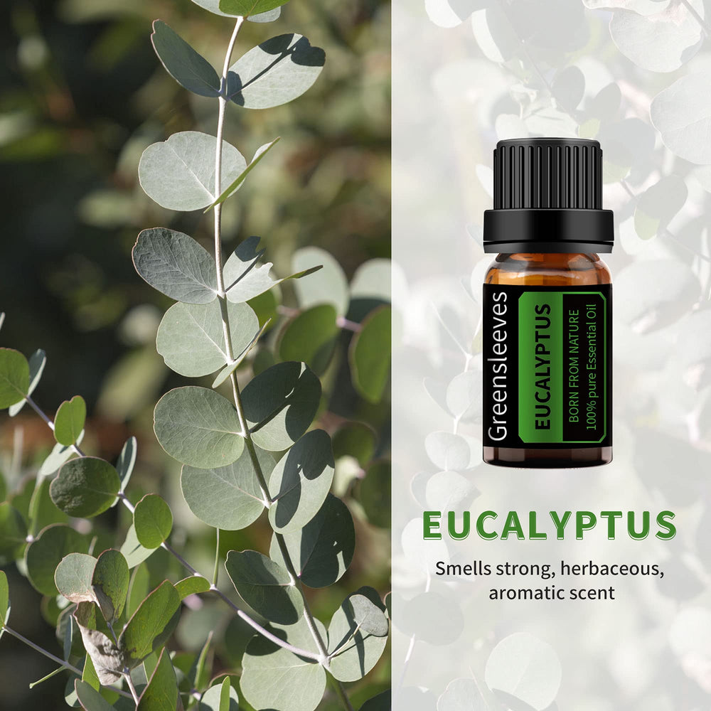 GREENSLEEVES essential oils set packaging shown as a ready-to-gift wellness bundle
