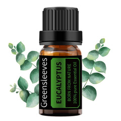 GREENSLEEVES Eucalyptus oil bottle for aromatherapy and diffusion at home.