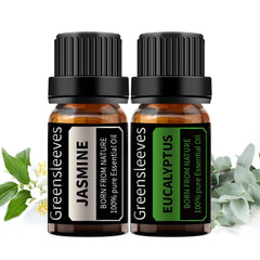 GREENSLEEVES Jasmine essential oil bottle for calming spaces and fragrant rooms