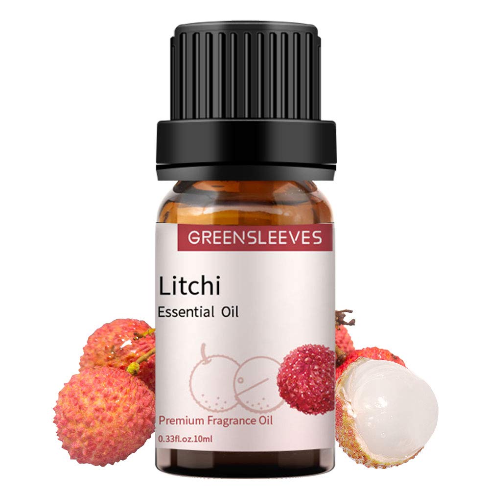 GREENSLEEVES Lychee essential oil air freshener for fresh spaces.
