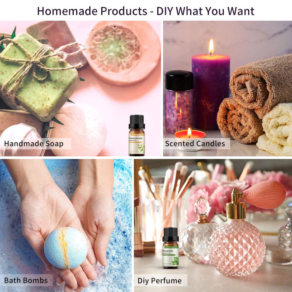 GREENSLEEVES marjoram honeysuckle skincare-friendly aroma for gentle skin care