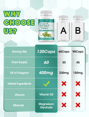 GREENPEOPLE 11-in-1 blend visual with garlic, elderberry, olive leaf