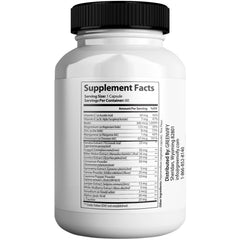 GREENVIFY Gluco Control Max label close-up, emphasizing all natural formula.