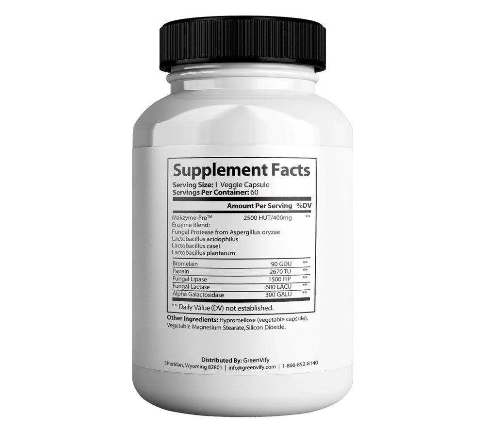 GREENVIFY SyncoGut Max capsules close-up for daily digestive support.
