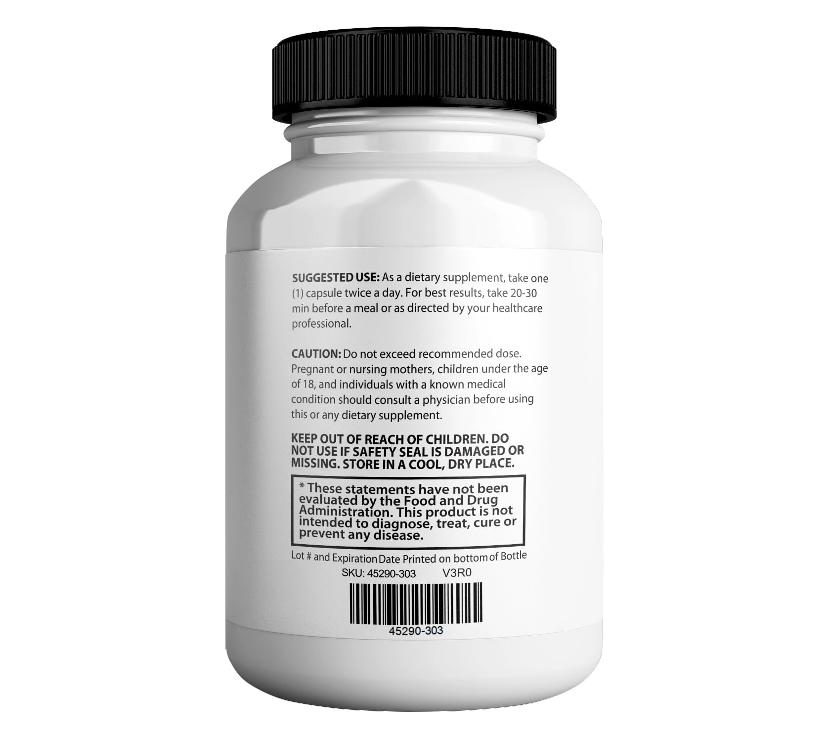 Close view of SyncoGut Max packaging emphasizing non-GMO ingredients.