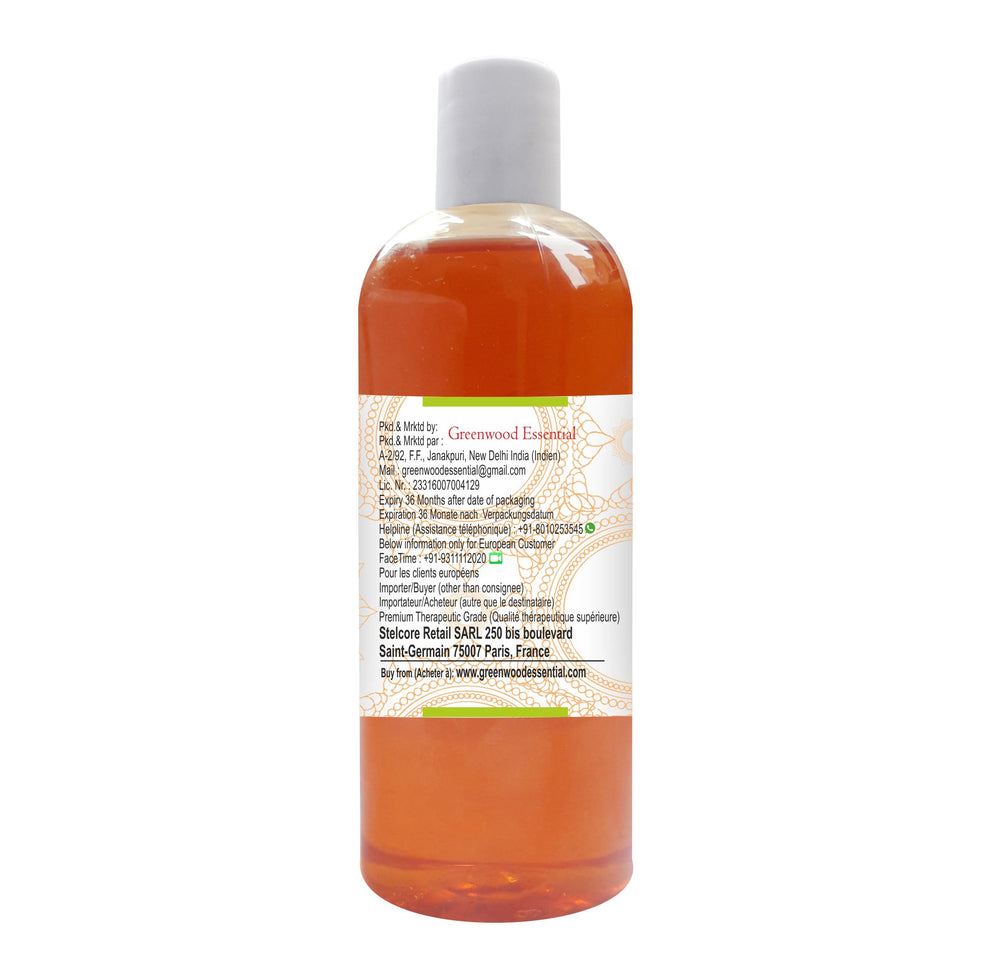 Greenwood Essential Babchi Oil packaging with protective cap preserving purity.