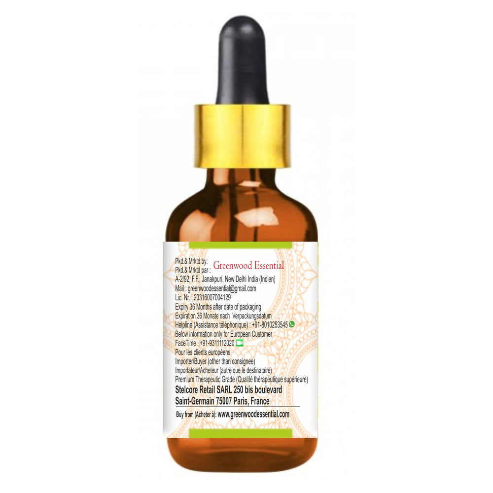 Oil applied to skin for a lightweight, non-greasy touch