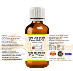 Greenwood Essential Olibanum diffuser setup for calming aroma in home.