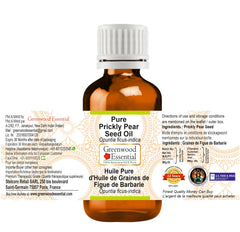 Greenwood Essential Prickly Pear Seed Oil pour showing easy application