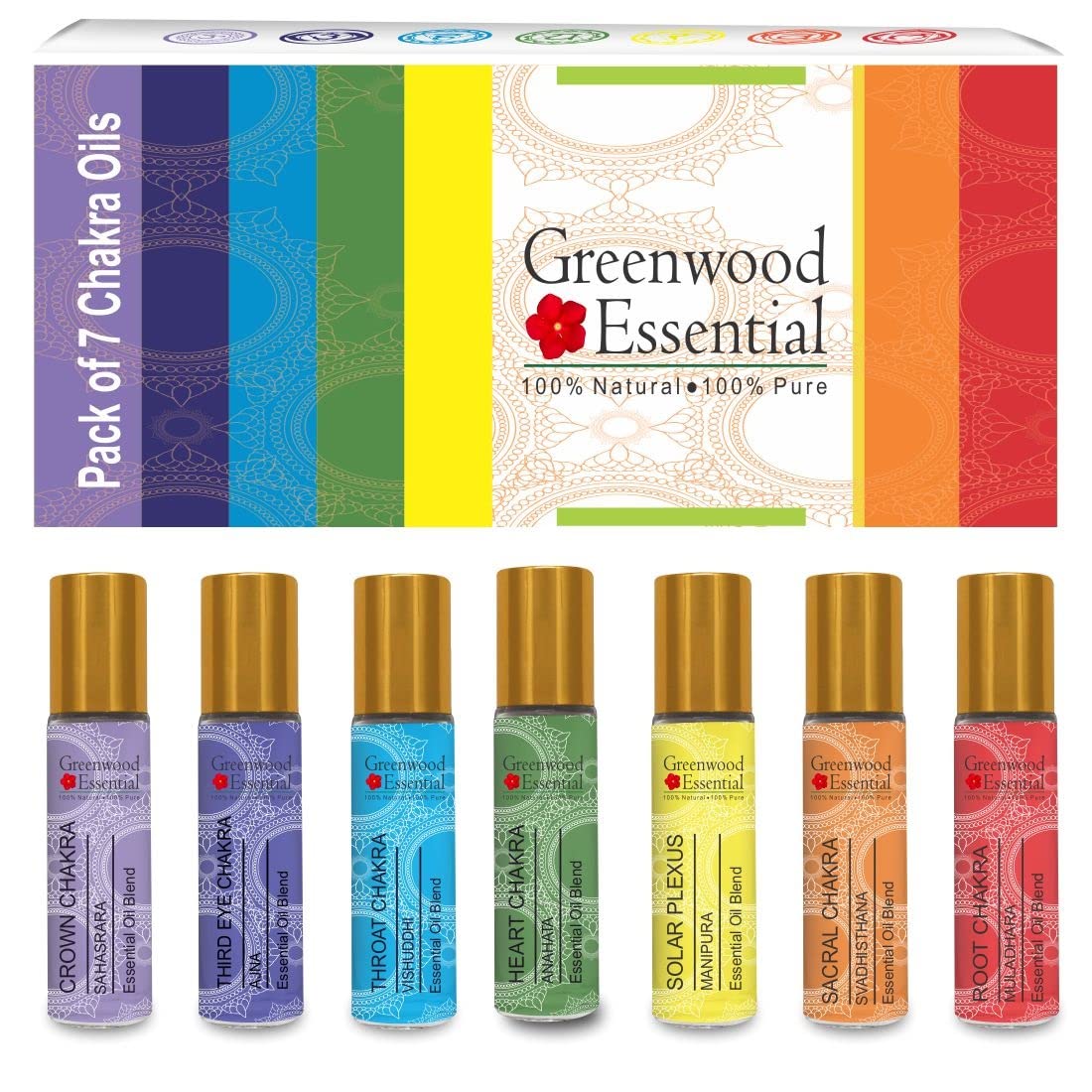 Greenwood Essential Root Chakra bottle for grounding rituals and energy balance
