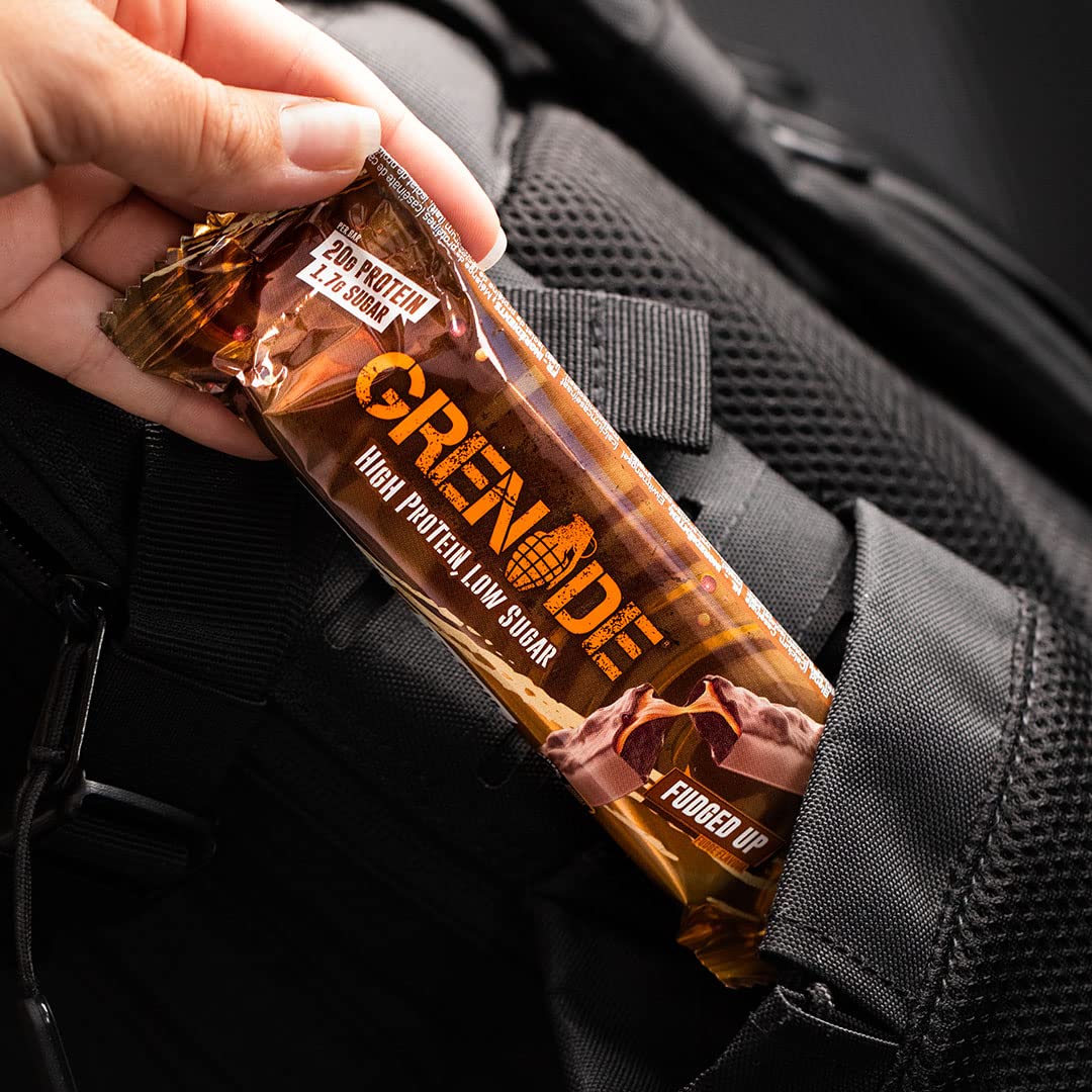 Grenade Carb Killa bar on-the-go single-serve pack for convenience.