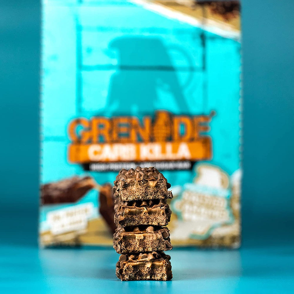 Grenade Carb Killa serving ready, a flavorful protein-rich option