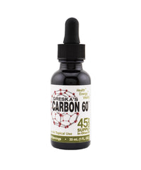Greska's Carbon-60 olive oil bottle may support cellular maintenance with a pure delivery base.