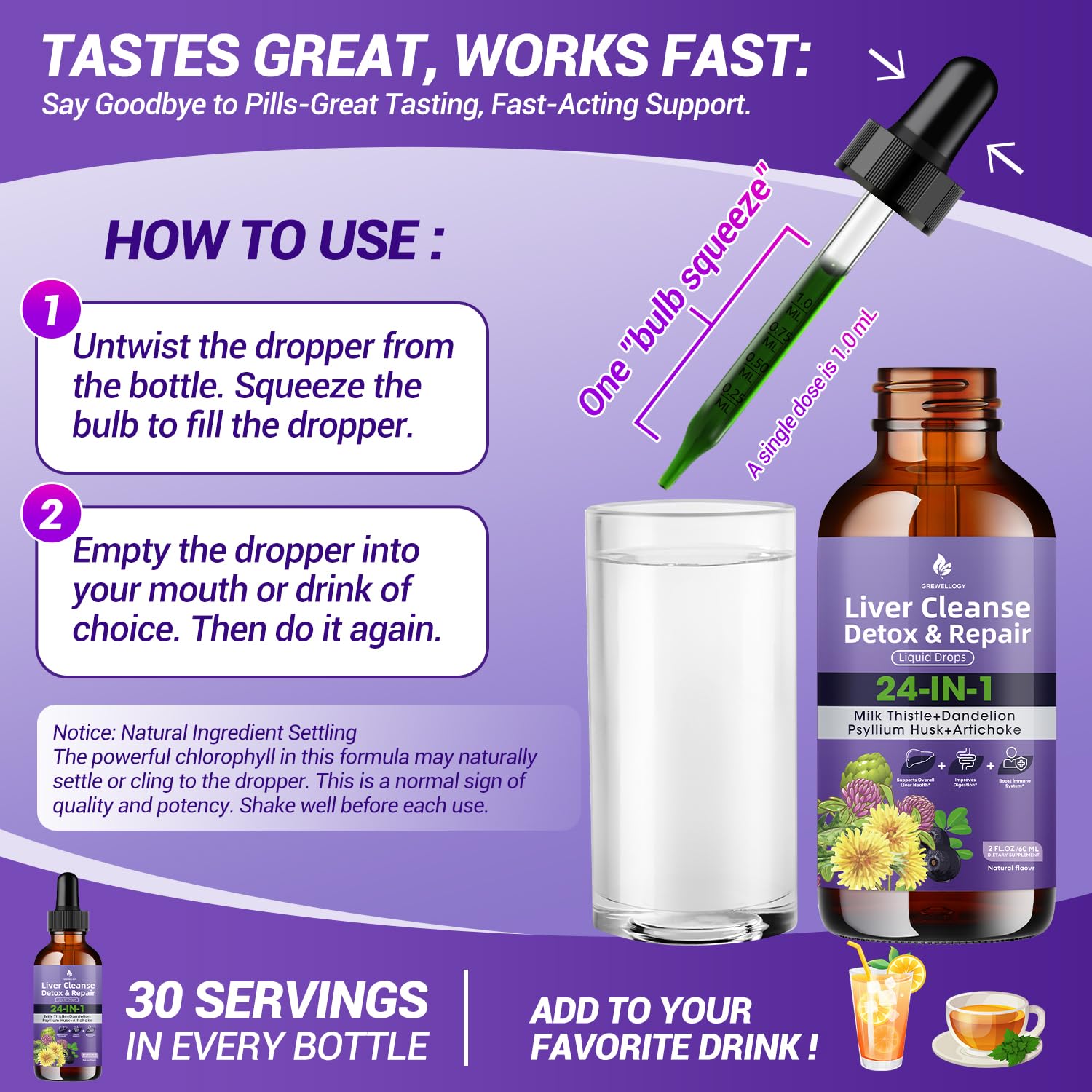 Grewellogy packaging showing vegan, soy-free safety standards for the product