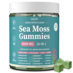GRGTP Sea Moss Gummies bottle for convenient daily wellness