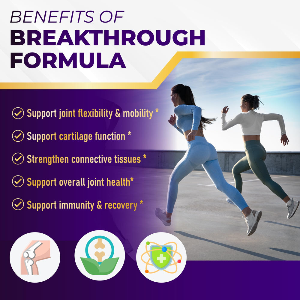 GriMed Glucosamine clean-label ingredients image highlighting gluten-free and GMO-free formula.