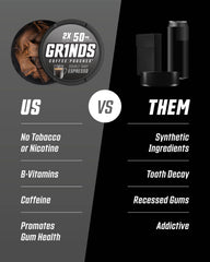 Grinds Double Mocha flavor can with rich chocolate notes for a satisfying pick-me-up