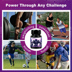 GRIXON Salts used in a powerlifting setup for sustained stamina