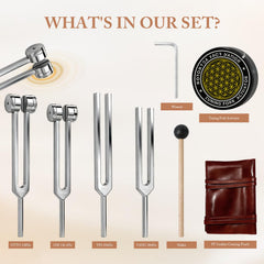 GRKZBKW tuning fork 256Hz supports energy balancing in Reiki rituals.