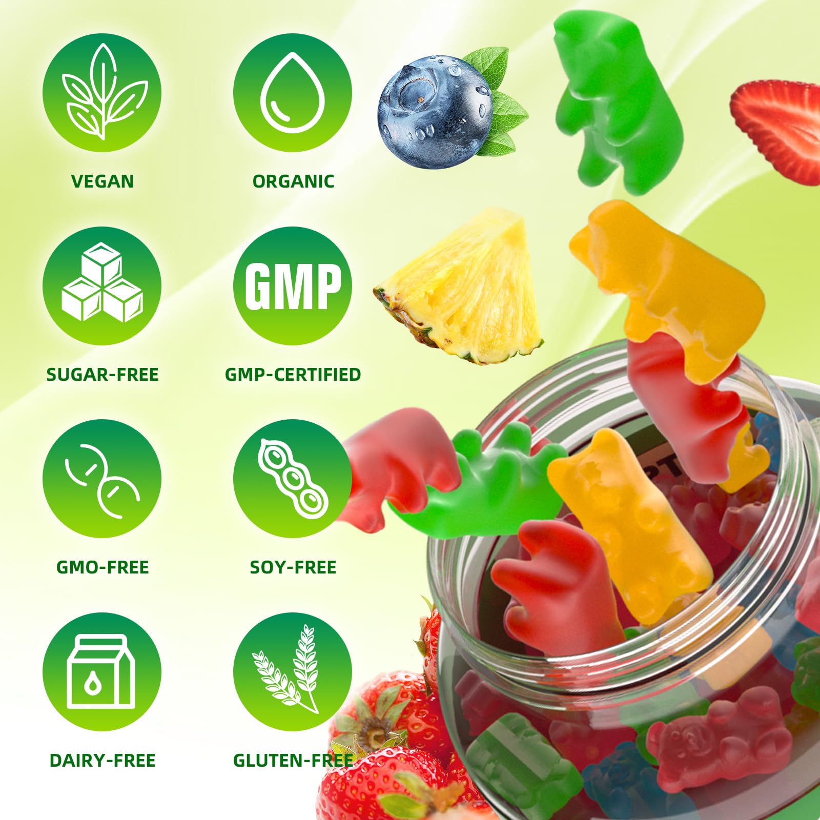 GrnLife Calcium Citrate 1200mg mixed flavors highlight tasty daily intake.