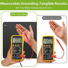 Grounding Mat 2 Pack desk-use image highlights versatile work surface grounding